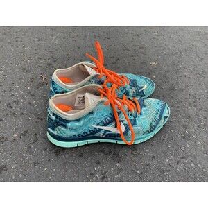 Nike Free 5.0 TR FIT‎ 4 Woman’s Size 9 Athletic Running Shoe Blue Teal Orange